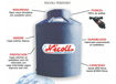Imagen de Tanque 1100lts aprobado completo tricapa NICOLL
