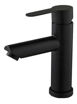 Imagen de JUEGO DE GRIFERIA MONOC LAVATORIO BIDET BAÑERA MILANO NEGRO MATE  DMC