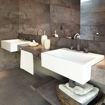Imagen de Lavatorio semi encaje rectangular 42x55 blanco DECA