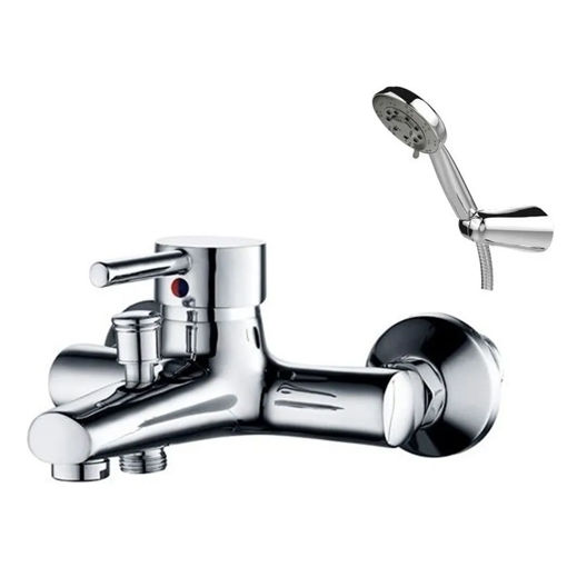 Imagen de Bañera exterior monoc. 40mm milano cromo DMC