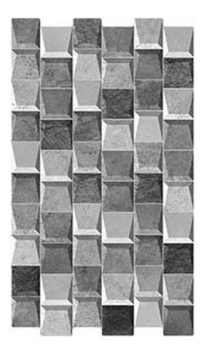 Imagen de Caja cerámica Prisma Basalto 31X54 (1,34 M2) SAVANE