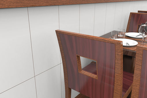 Imagen de Caja cerámica revestimiento blanco Isabela Plus brillante 32X57 (2,20m2/caja) CERAL