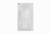 Imagen de Bañera clasica 1.20x0.80x0.44 fibra de vidrio blanca Box ASTRA