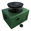 Imagen de Grasera tapa rosca Serie 3 UNIT INPLAST