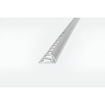 Imagen de Guardacanto arco aluminio 10mm x 2,5 cromo brillo ATRIM