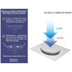 Imagen de Rejilla para piso 15X15 push cromo LACH