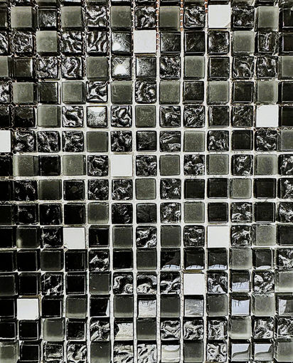 Imagen de MOSAICO PIEDRA/VIDRIO/ALUMINIO 30x30 PRIMI